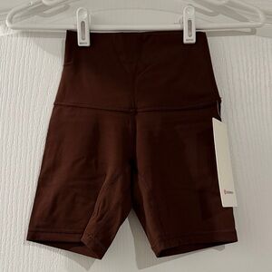 lululemon athletica High Waist Shorts - Brown
